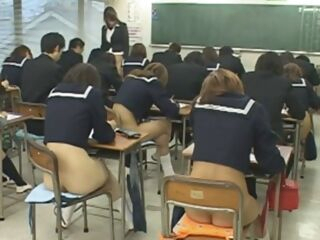 asian Public sex with hot Asian schoolgirls during an exam public teens
